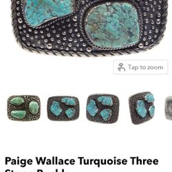 Paige Wallace Turquoise Buckle