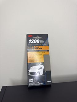 3M Flexible Performance Microfine Sanding Sponge 1200 Grit