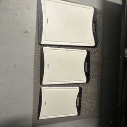 Extra Large Plastic Cutting Boards – Set of 3