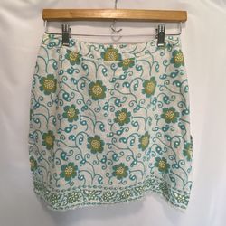 In The Wash Skirt / Skort Linen Size 6