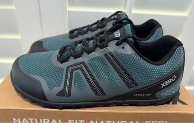 New XERO Shoes Mesa Trail WP Green/Pine Waterproof Trail Running Shoes (Men’s 8 & 10.5) - $65