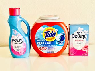 Tide + Downy Laundry