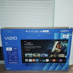 43" Vizio 4k Smart TV (BRAND NEW)