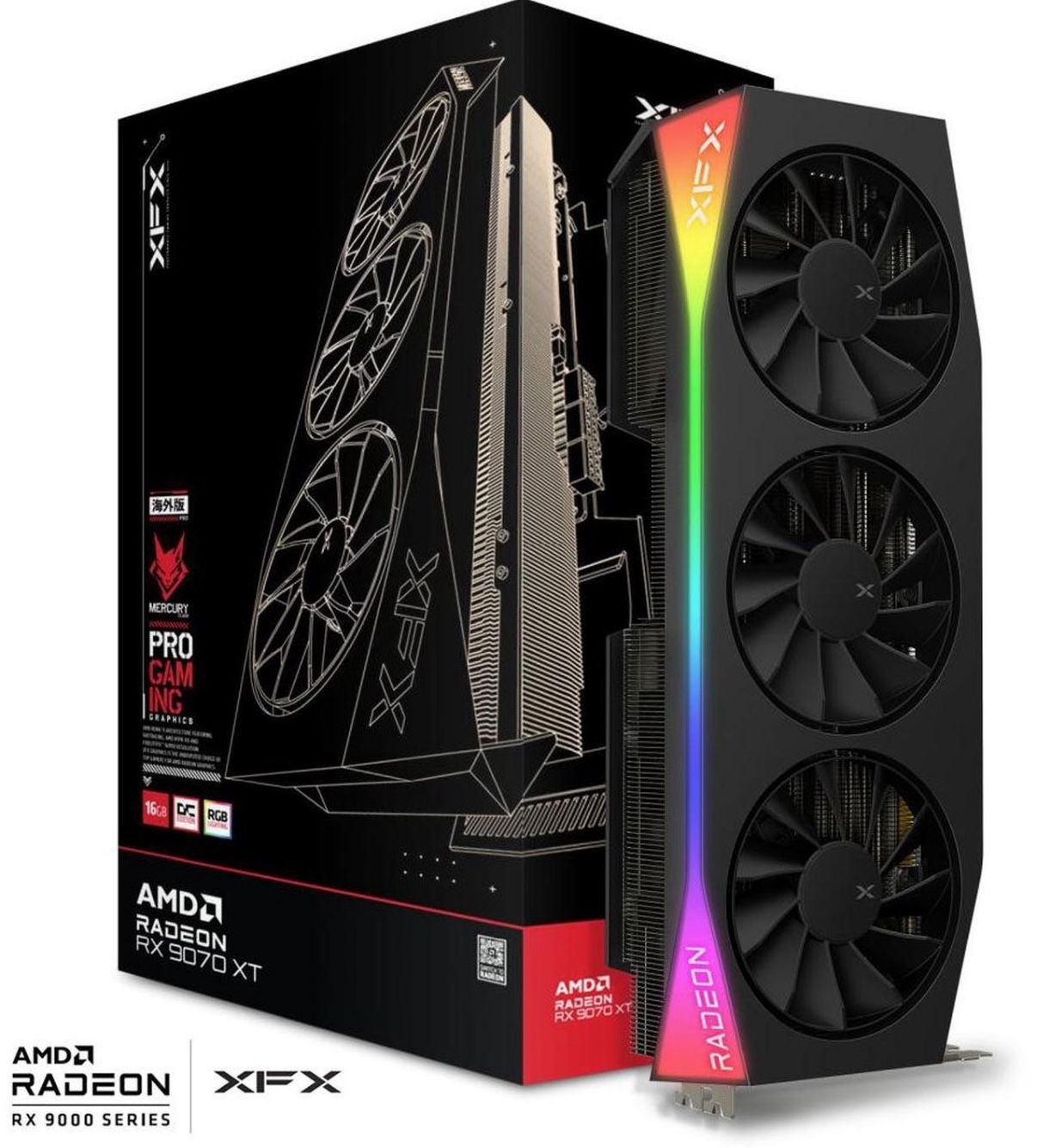 XFX Mercury OC 9070 XT GPU
