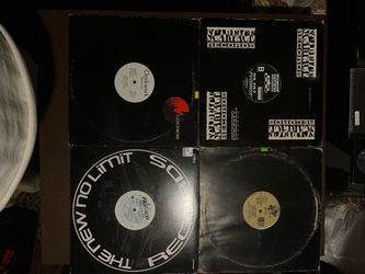 Hip hop/ Rap vinyl lot (8) Vintage