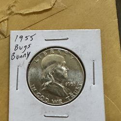 1955 FRANKLIN BUGGS bunny Coin 