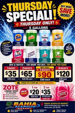 🔥 5 Gallon Laundry Detergent & Softener – Bulk Deals 🔥