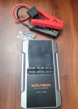 WOLFBOX MV24A 4000A JUMP STARER W AIR COMPRESSOR 12V CAR