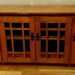 MISSION LATTICE TV STAND -ONLY $100.00!!