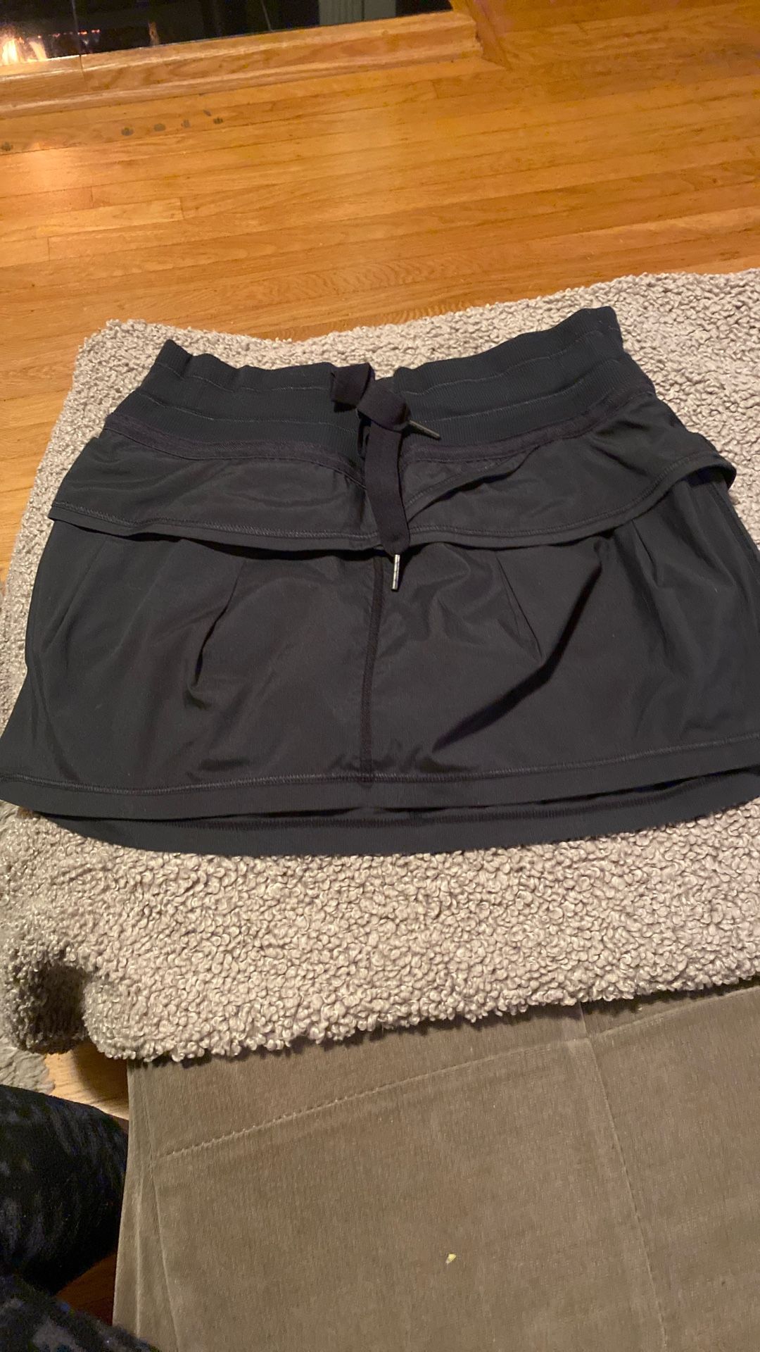Lululemon Tennis/running Skort Black Size 4