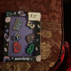 6 Pcs Charms Mood pop