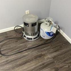 Propane tank With Burner