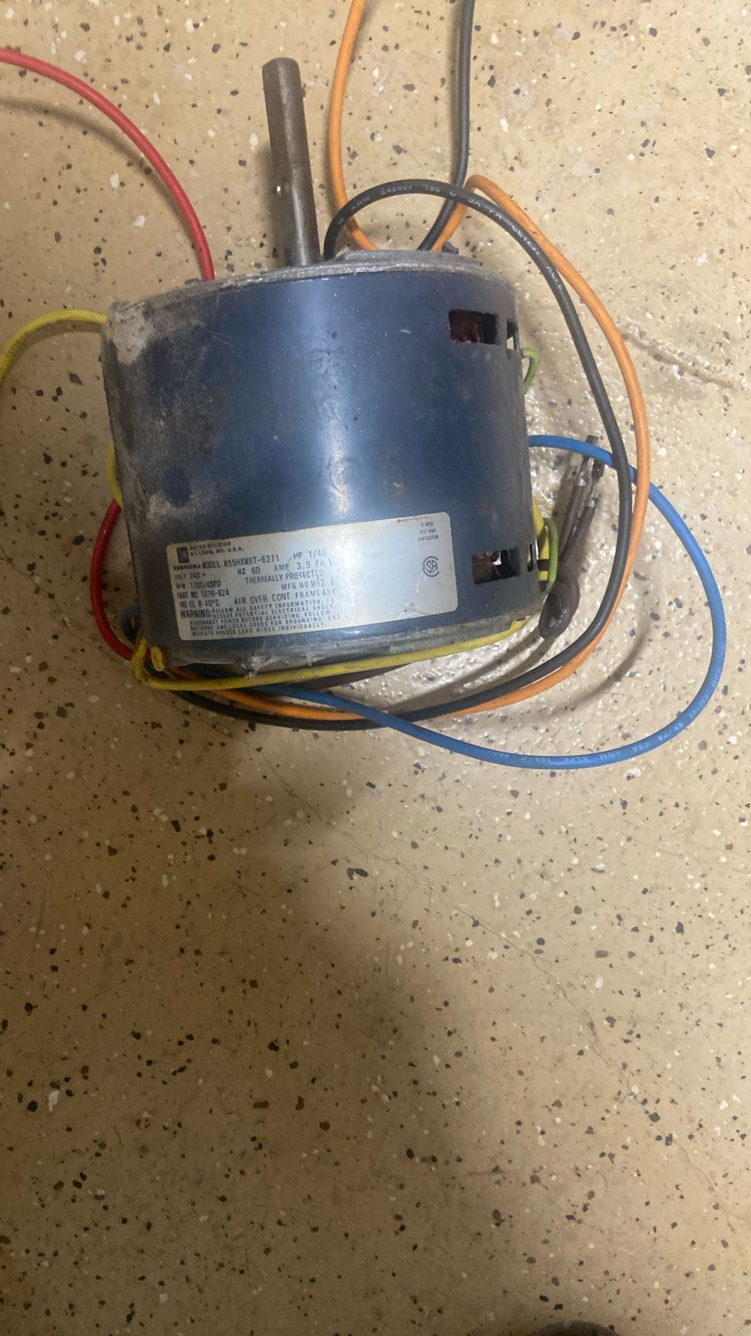 Blower Motor And Capacitor 