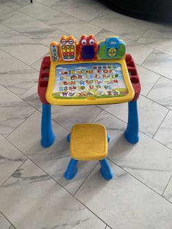 VTech Activity Table With Stool 
