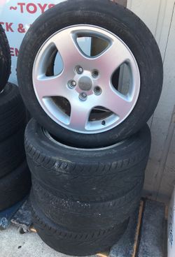16” Audi rims 5 lugs