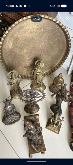 Vintage Collection 8 Pieces With Tray .