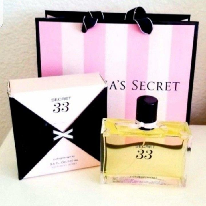 Victoria's Secret 33 Vintage Perfume Large Bottle 3.4 oz
