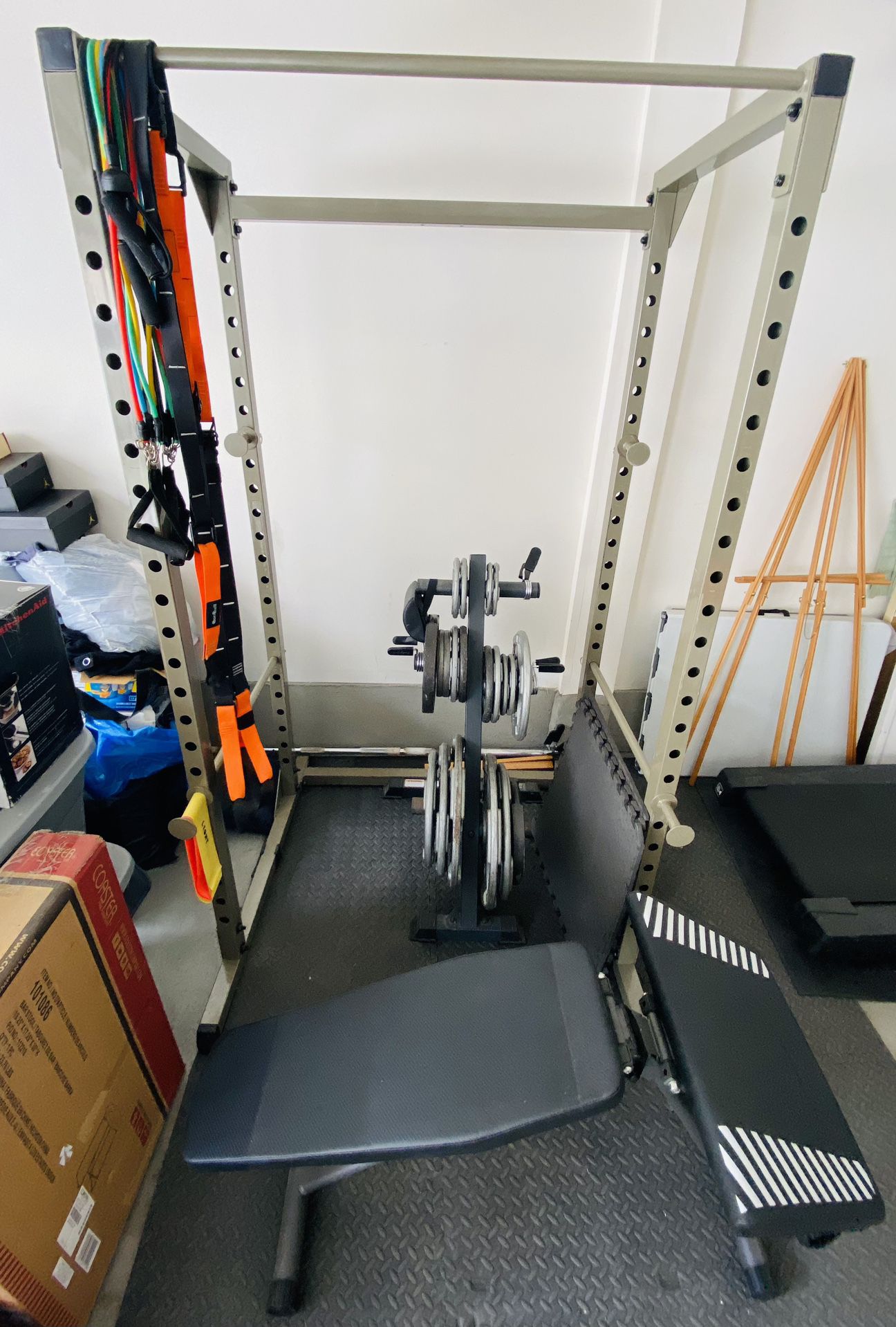 Weight Rack Set (Everything included)
