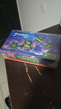 Teenage mutant ninja turtles magic the gathering play booster