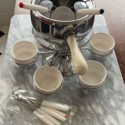 Stainless Steel Fondue Set