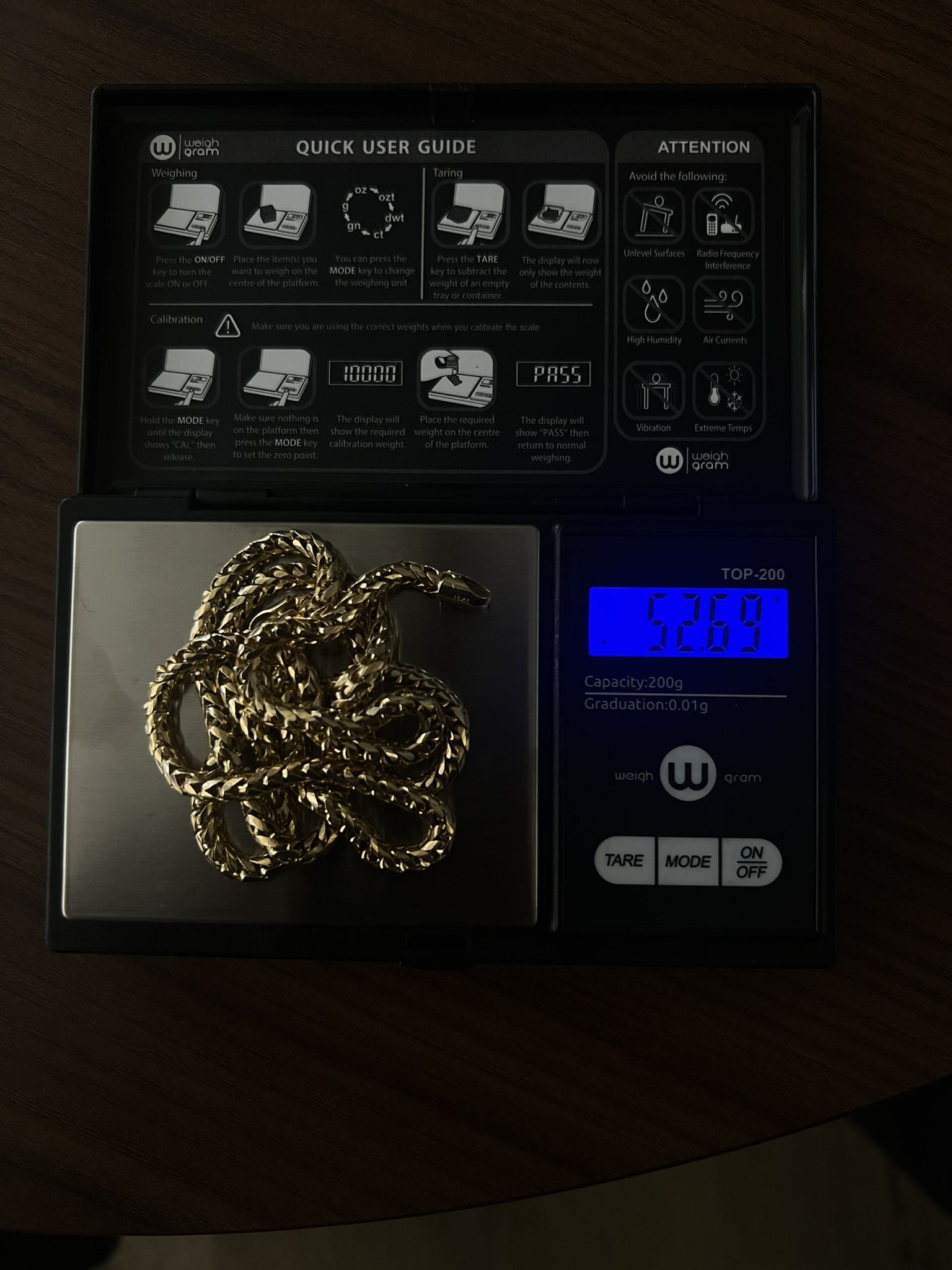 14k Franco Gold Chain