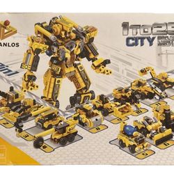 1 to 25 CITY Project Mecha STEM Building Brick Set Kids Toy Construction