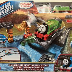 Thomas & Friends Track Master: Harold’s High Flying Rescue Set 