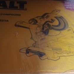 Dewalt 12 Inch Double Bevel Compound Sliding Miter Saw 