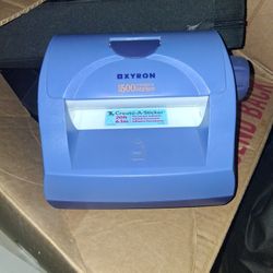 Xyron 500 Create-A-Sticker machine and refill cartridge 