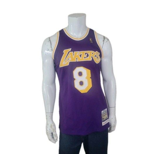 Authentic Mitchell & Ness Kobe Bryant 96-97 LA Lakers 50th Road Jersey Size 40 M
