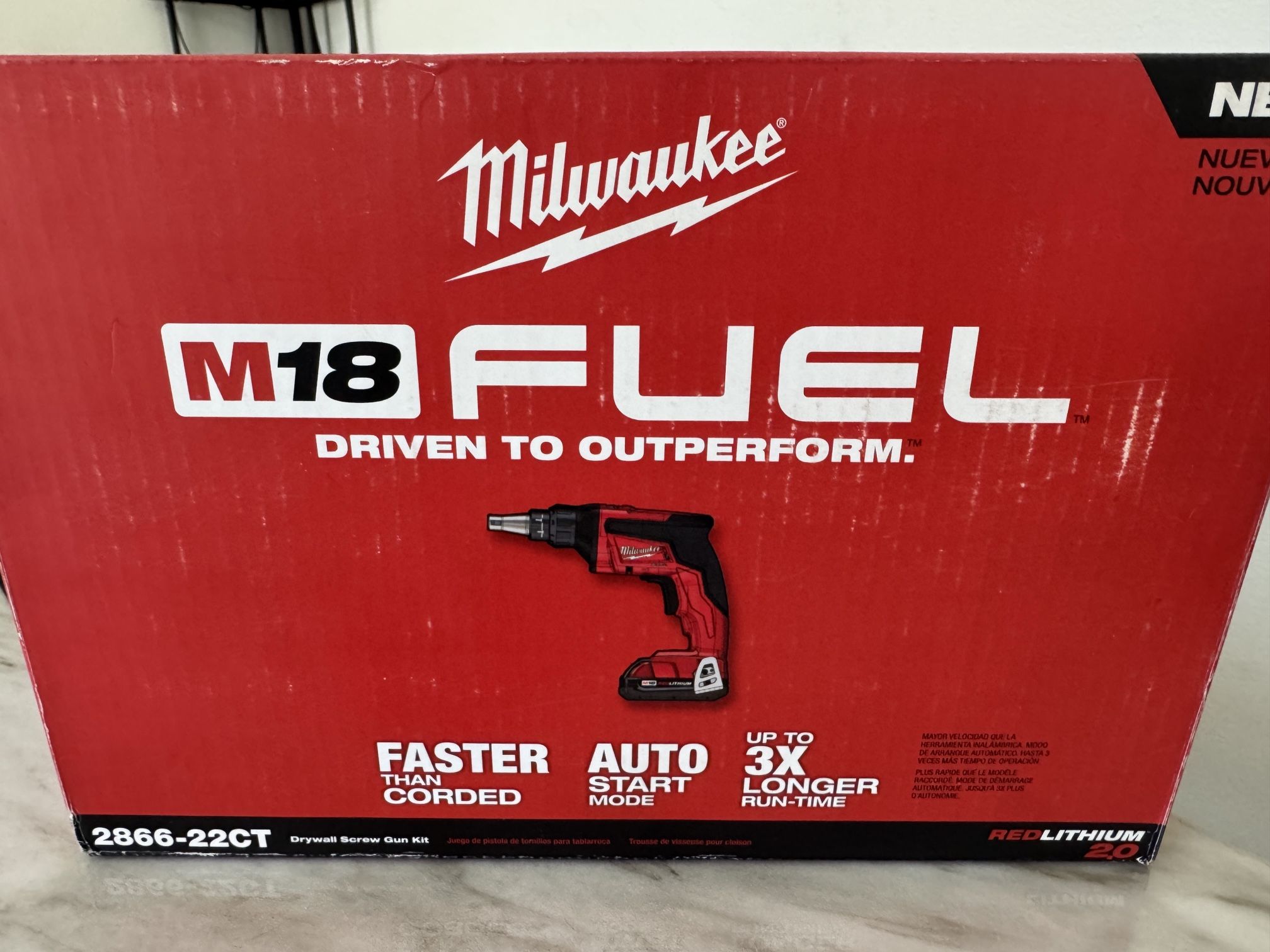 Milwaukee M18 Fuel Drywall Gun