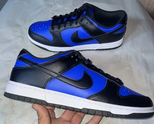 Nike Dunk Low Retro Hyper Royal / Black White (HF5441-401) Sneakers Men Size 11