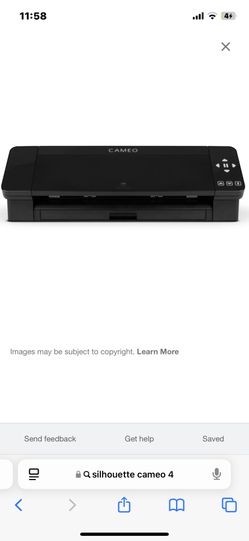 Silhouette Cameo 4 Cutting Machine
