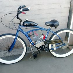New 2 Stroke Motorized Bike 100cc.
