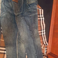 🔥Wranglers Retro Thick Stitch New & Burberry Check Dress Shirt