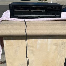 Optimus SCT-87 High Speed Dubbing Stereo Cassette Deck 