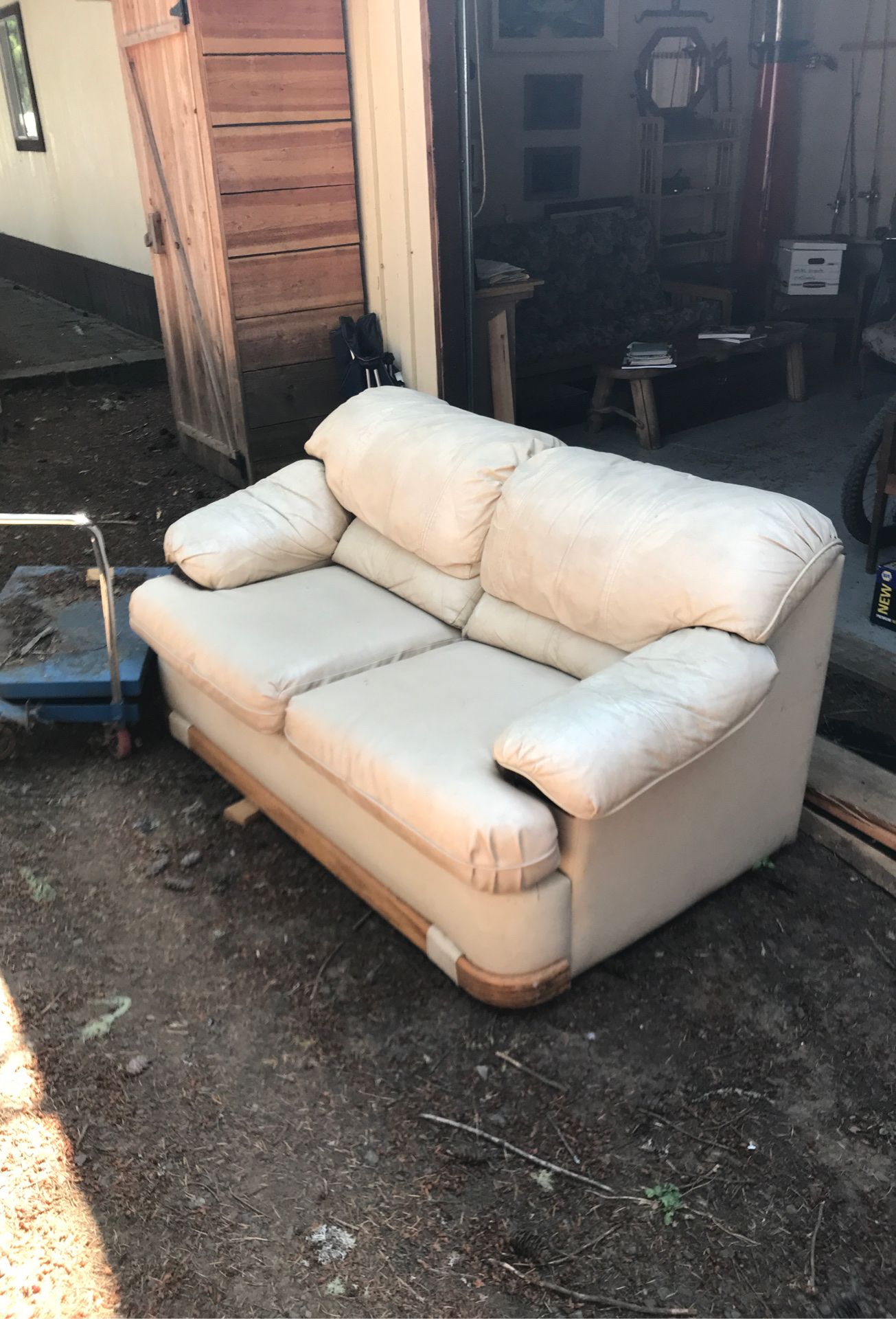 Free couch good for garage for Sale in Philomath, OR OfferUp