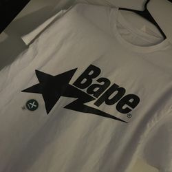 Mens Size M bape tee authentic with stockx tag