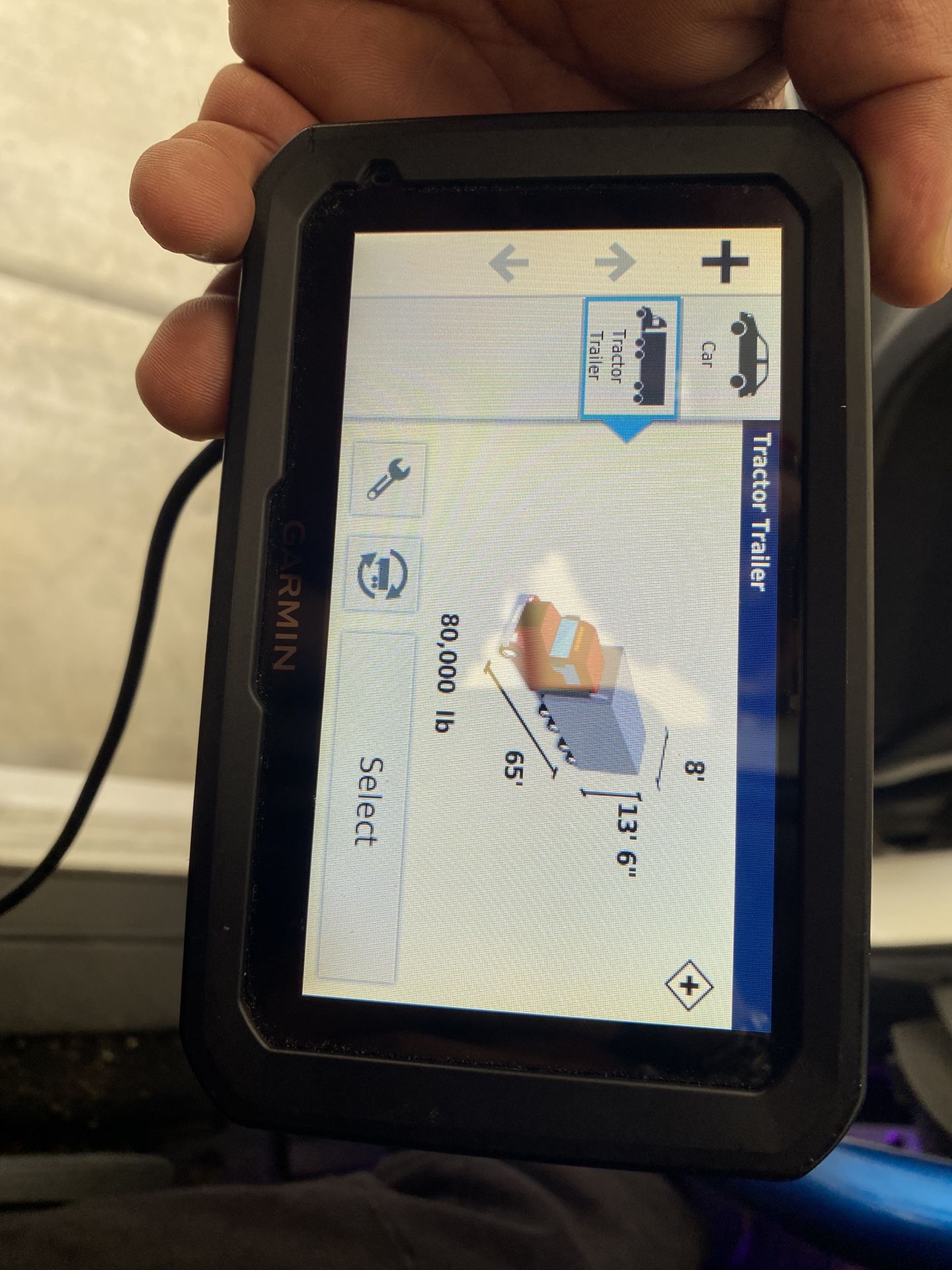 Garmin Dezl 580 Truck Gps