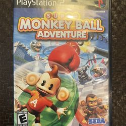 Super Monkey Ball Adventure PS2 PlayStation 2 - Game & Case WORKING