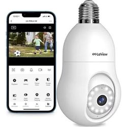 Laview Lightbulb Wi-Fi Smart Camera 