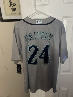 Nike Seattle Mariners Ken Griffey Jr. gray jersey size L