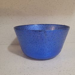Blue Crystal Bowl