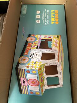 Mondo Llama Color Your Own Ice Cream Truck 