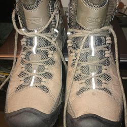 Keen Mens Mid Calf Hiking Boots Size 10.5