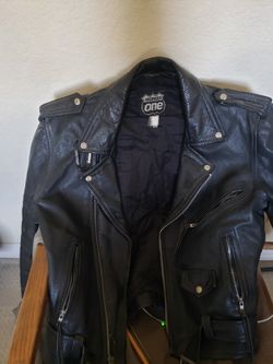 Mens Large Motorcycle Jacket