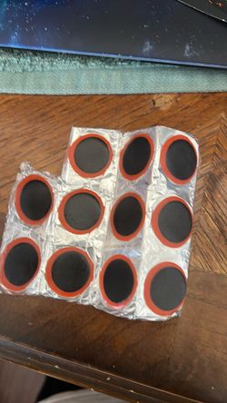 Patches for bike inner tube