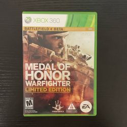 Medal Of Honor Warfighter Xbox 360