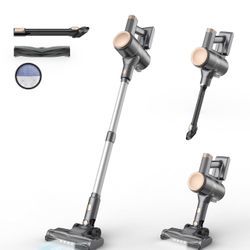 N8 Cordless Vacuum Cleaner,Lightweight Stick Vacuum with Powerful Suction