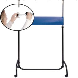 Colorations Excellerations Classroom Adjustable (36 - 63 inches H) Charts Stand on Wheels Mobile Teaching Pocket Chart Stand